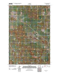 Bucyrus North Dakota Historical topographic map, 1:24000 scale, 7.5 X 7.5 Minute, Year 2011