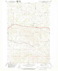 Buffalo Gap Campground North Dakota Historical topographic map, 1:24000 scale, 7.5 X 7.5 Minute, Year 1979