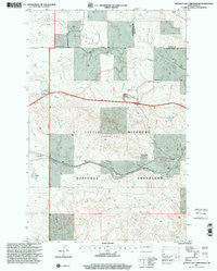 Buffalo Gap Campground North Dakota Historical topographic map, 1:24000 scale, 7.5 X 7.5 Minute, Year 1997