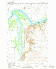 Buford North Dakota Historical topographic map, 1:24000 scale, 7.5 X 7.5 Minute, Year 1968
