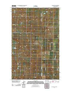 Bull Butte North Dakota Historical topographic map, 1:24000 scale, 7.5 X 7.5 Minute, Year 2011