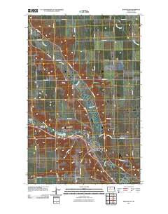 Burlington North Dakota Historical topographic map, 1:24000 scale, 7.5 X 7.5 Minute, Year 2011