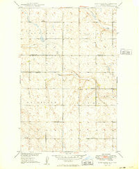 Burlington NE North Dakota Historical topographic map, 1:24000 scale, 7.5 X 7.5 Minute, Year 1949