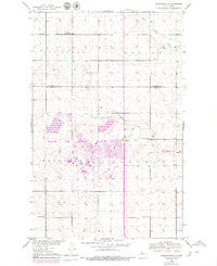 Burlington NE North Dakota Historical topographic map, 1:24000 scale, 7.5 X 7.5 Minute, Year 1979