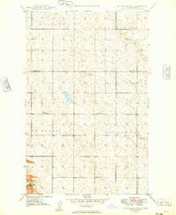 Burlington NW North Dakota Historical topographic map, 1:24000 scale, 7.5 X 7.5 Minute, Year 1949