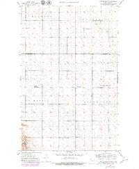 Burlington NW North Dakota Historical topographic map, 1:24000 scale, 7.5 X 7.5 Minute, Year 1949