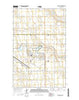 Burlington NE North Dakota Current topographic map, 1:24000 scale, 7.5 X 7.5 Minute, Year 2014