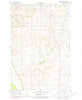 Burnt Butte North Dakota Historical topographic map, 1:24000 scale, 7.5 X 7.5 Minute, Year 1962