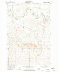 Burt North Dakota Historical topographic map, 1:24000 scale, 7.5 X 7.5 Minute, Year 1969