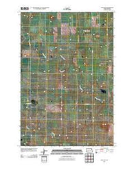 Burt NW North Dakota Historical topographic map, 1:24000 scale, 7.5 X 7.5 Minute, Year 2011