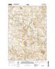 Burt NW North Dakota Current topographic map, 1:24000 scale, 7.5 X 7.5 Minute, Year 2014