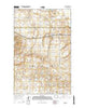 Butte North Dakota Current topographic map, 1:24000 scale, 7.5 X 7.5 Minute, Year 2014