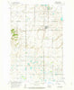 Butte North Dakota Historical topographic map, 1:24000 scale, 7.5 X 7.5 Minute, Year 1958