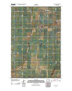Buttzville North Dakota Historical topographic map, 1:24000 scale, 7.5 X 7.5 Minute, Year 2011