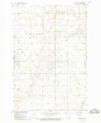Buttzville North Dakota Historical topographic map, 1:24000 scale, 7.5 X 7.5 Minute, Year 1967