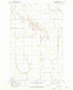 Buxton SW North Dakota Historical topographic map, 1:24000 scale, 7.5 X 7.5 Minute, Year 1971