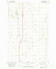 Buxton North Dakota Historical topographic map, 1:24000 scale, 7.5 X 7.5 Minute, Year 1971