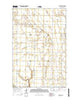 Buxton SW North Dakota Current topographic map, 1:24000 scale, 7.5 X 7.5 Minute, Year 2014