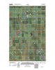 Calvin North Dakota Historical topographic map, 1:24000 scale, 7.5 X 7.5 Minute, Year 2011