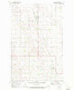Calvin North Dakota Historical topographic map, 1:24000 scale, 7.5 X 7.5 Minute, Year 1970