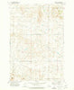 Camel Butte North Dakota Historical topographic map, 1:24000 scale, 7.5 X 7.5 Minute, Year 1973