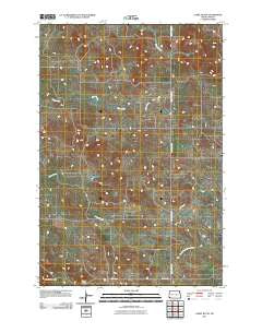 Camel Butte North Dakota Historical topographic map, 1:24000 scale, 7.5 X 7.5 Minute, Year 2011