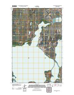Camp Grafton North Dakota Historical topographic map, 1:24000 scale, 7.5 X 7.5 Minute, Year 2011