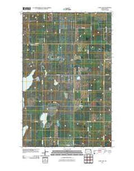 Camp Lake North Dakota Historical topographic map, 1:24000 scale, 7.5 X 7.5 Minute, Year 2011
