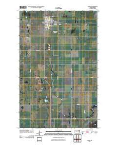 Cando North Dakota Historical topographic map, 1:24000 scale, 7.5 X 7.5 Minute, Year 2011
