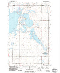 Cando SE North Dakota Historical topographic map, 1:24000 scale, 7.5 X 7.5 Minute, Year 1994