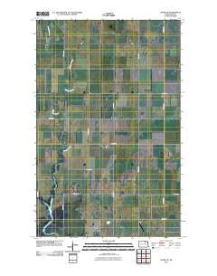 Cando NE North Dakota Historical topographic map, 1:24000 scale, 7.5 X 7.5 Minute, Year 2011