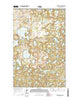 Carpenter Lake North Dakota Current topographic map, 1:24000 scale, 7.5 X 7.5 Minute, Year 2014