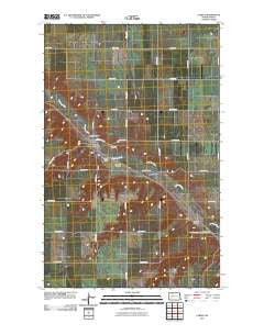 Carpio North Dakota Historical topographic map, 1:24000 scale, 7.5 X 7.5 Minute, Year 2011