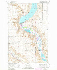 Carpio NE North Dakota Historical topographic map, 1:24000 scale, 7.5 X 7.5 Minute, Year 1949