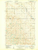 Carrington SW North Dakota Historical topographic map, 1:24000 scale, 7.5 X 7.5 Minute, Year 1950