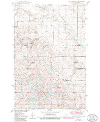 Carrington SW North Dakota Historical topographic map, 1:24000 scale, 7.5 X 7.5 Minute, Year 1950