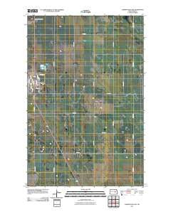 Carrington East North Dakota Historical topographic map, 1:24000 scale, 7.5 X 7.5 Minute, Year 2011
