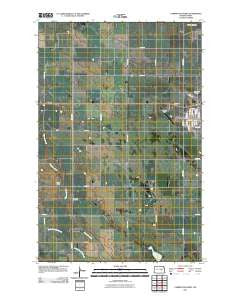 Carrington West North Dakota Historical topographic map, 1:24000 scale, 7.5 X 7.5 Minute, Year 2011