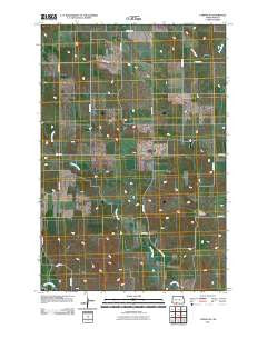 Carson SE North Dakota Historical topographic map, 1:24000 scale, 7.5 X 7.5 Minute, Year 2011