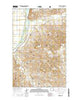 Cartwright North Dakota Current topographic map, 1:24000 scale, 7.5 X 7.5 Minute, Year 2014