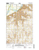 Cartwright NE North Dakota Current topographic map, 1:24000 scale, 7.5 X 7.5 Minute, Year 2014