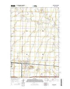 Casselton North Dakota Current topographic map, 1:24000 scale, 7.5 X 7.5 Minute, Year 2014