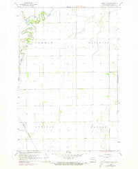 Casselton SE North Dakota Historical topographic map, 1:24000 scale, 7.5 X 7.5 Minute, Year 1961