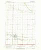 Casselton North Dakota Historical topographic map, 1:24000 scale, 7.5 X 7.5 Minute, Year 1961