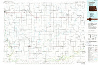 Casselton North Dakota Historical topographic map, 1:100000 scale, 30 X 60 Minute, Year 1986