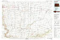 Casselton North Dakota Historical topographic map, 1:100000 scale, 30 X 60 Minute, Year 1986