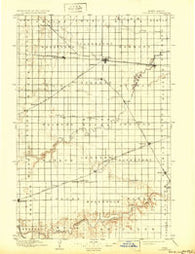 Casselton North Dakota Historical topographic map, 1:125000 scale, 30 X 30 Minute, Year 1897