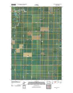Casselton SE North Dakota Historical topographic map, 1:24000 scale, 7.5 X 7.5 Minute, Year 2011