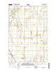 Casselton SE North Dakota Current topographic map, 1:24000 scale, 7.5 X 7.5 Minute, Year 2014
