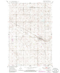 Cathay North Dakota Historical topographic map, 1:24000 scale, 7.5 X 7.5 Minute, Year 1949